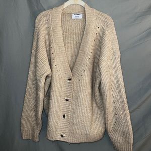 Knit cardigan